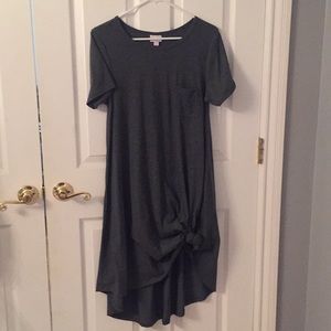 LuLaRoe Solid Charcoal Carly, small